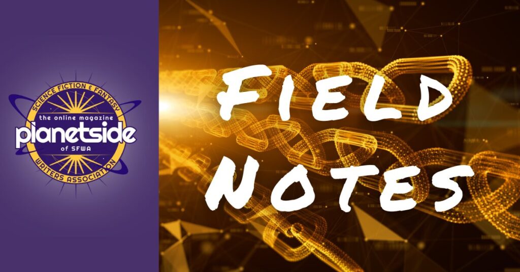 Planetside Field Notes. Default feature image for a Planetside article with the image of links in a chain and the magazine logo.